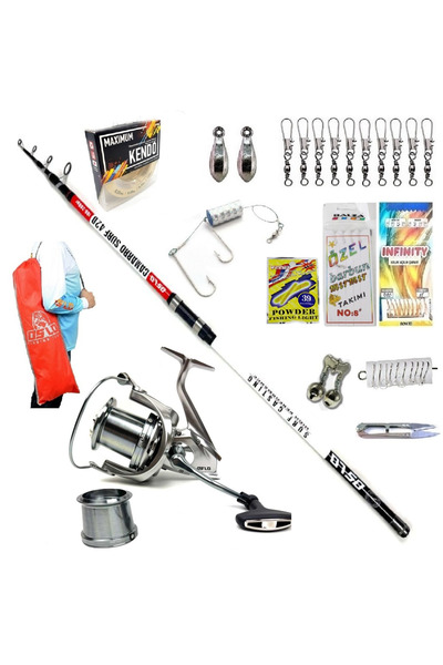 Oslo Surf Max 10000 420cm 100-200gr Camarro Surf Profesyonel Kıyı Olta Takımı...