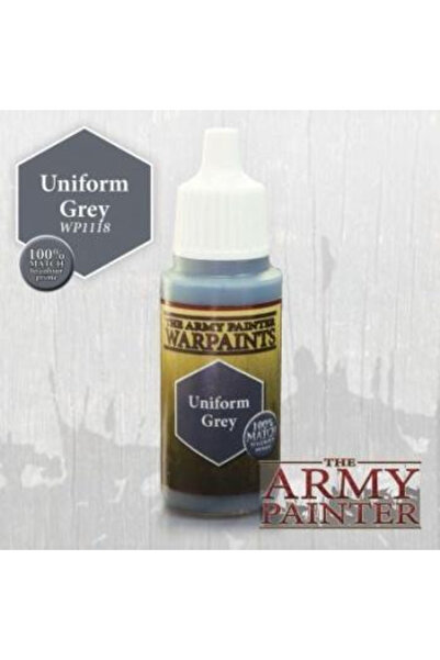The Army Painter - Χρώματα πολέμου: Ομοιόμορφο γκρι