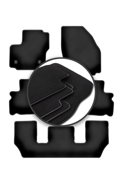 Autoalorria Covorașe auto premium pentru: Ford Galaxy MK2 cu 7 locuri (2012-2...