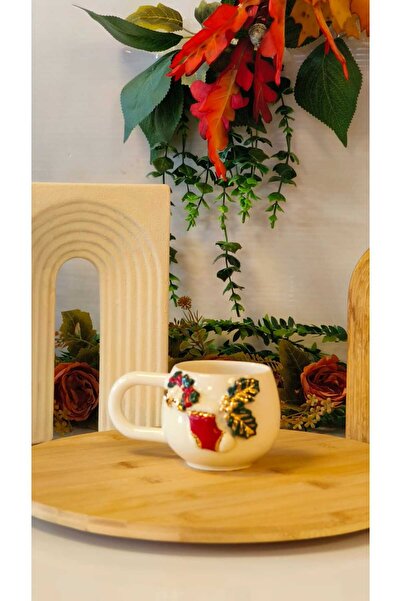 AYLEFE HOBBY Handmade Ceramic New Year Mug