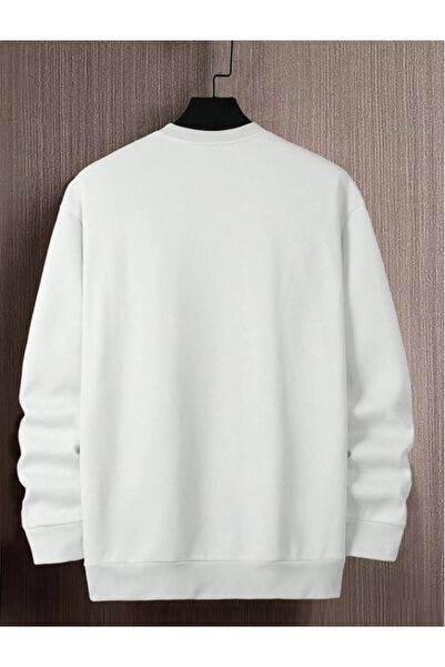 MOONBULL Чоловічий зимовий світшот з капюшоном та оригінальним принтом