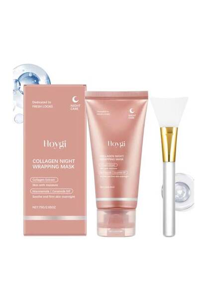 Hoygi قناع الوجه المقشر بالكولاجين طوال الليل
