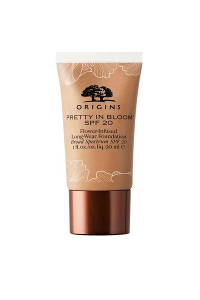 Origins Pretty In Bloom, fond de ten cremă de lungă durată, 500, protecție medie intensă, SPF 20, 30 ml