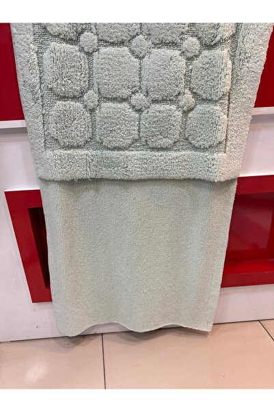 Çapa Home 2 Pieces Daily Premium Quality Washable Panyo Carpet & Toilet Mat Set 60X100/50X60