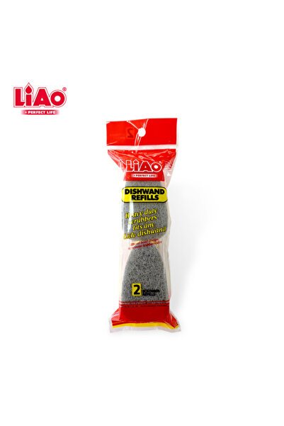 liao OCN-RD086 عبوة من 18 قطعة من رؤوس استبدال عصا غسل الأطباق - رؤوس استبدال متينة لعصا غسل الأطباق