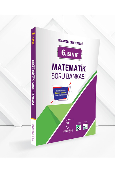 Karekök Yayınları 2025-2026 Karekök 6.Sınıf Matematik Soru Bankası Yeni Müfredat