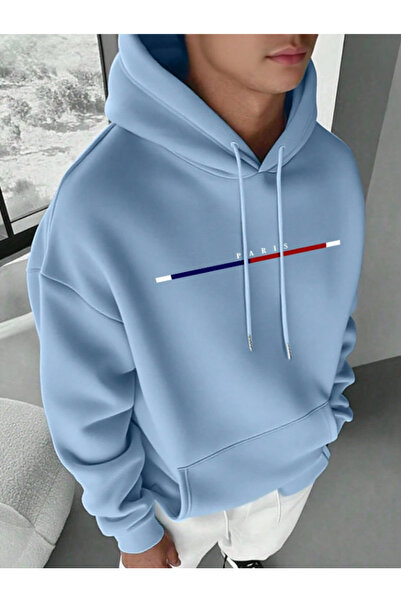 MOONBULL ΑΝΔΡΙΚΟ ΦΟΥΤΕΡ ΠΑΡΙΣΙΑΝΟ ΣΤΑΙΡΙΑΚΟ Κ με κουκούλα ΧΕΙΜΕΡΙΝΟ ΜΑΚΡΥΜΑΝΙΚΟ ΦΟΥΤΕΡ