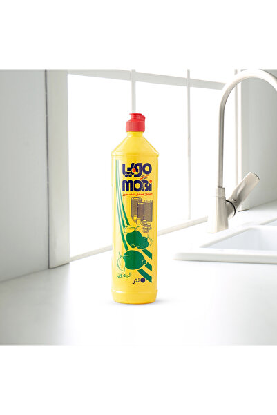 MOBI كرتون صابون سائل موبي لغسيل الاطباق 1 لتر عددهم 12