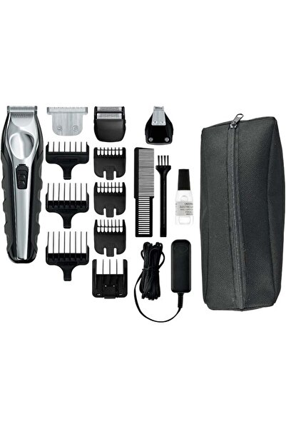 Wahl Lithium Ion Multi-Purpose Grooming Kit For Men (09888-1227) Silver/Black