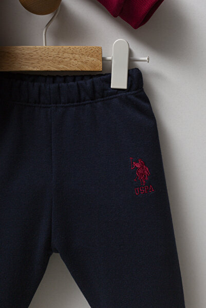 U.S. Polo Assn. U.S.Polo Baby Boy 2-Piece Set - Navy Blue