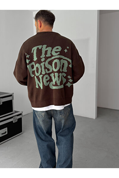 BYBASICMAN Coffee Poison Knitted Sweatshirt Jj-167