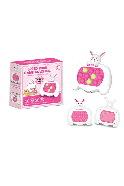TSUMAB Speed Push Game Machine – Bunny Shape Electronic Pop Game Toy for Kids