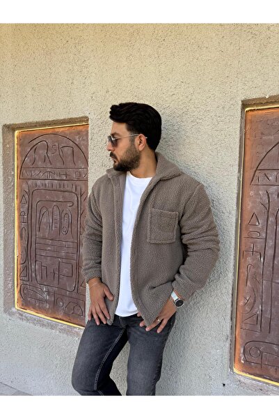 Combineman35 Мъжка яке от агнешка вълна с копчета