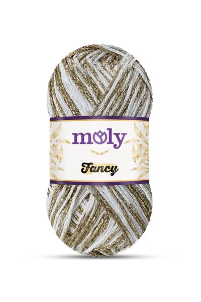 Moly Fancy - Ebruli El Örgü İpi 100 gr