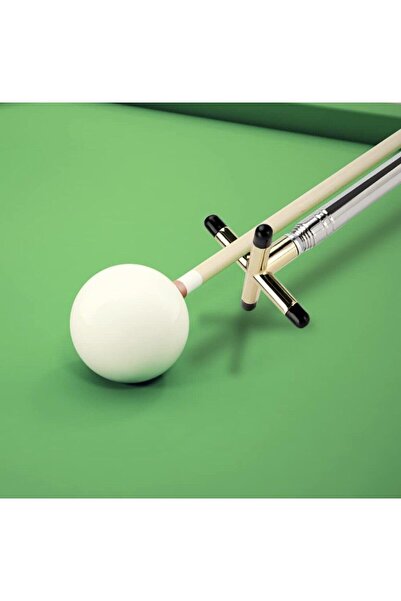 YALLA HomeGym Retractable Billiards Cue Stick Bridge with Replaceable Brass Bridge Head
