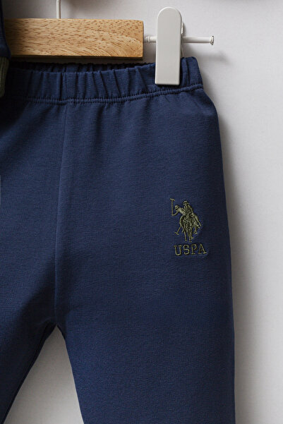 U.S. Polo Assn. U.S. Polo Assn. Boy's 2-Piece Set - Indigo-Mustard