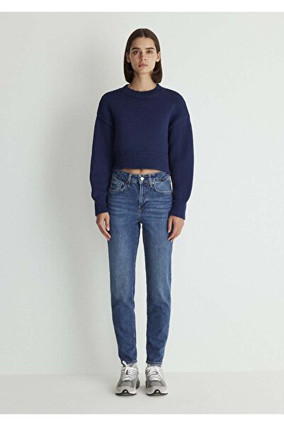 Mavi Cindy Navy Blue Women's Jean Pants M100277-87925