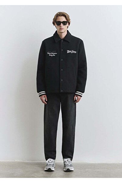 Mavi Μαύρο ανδρικό παλτό M0110625-71379