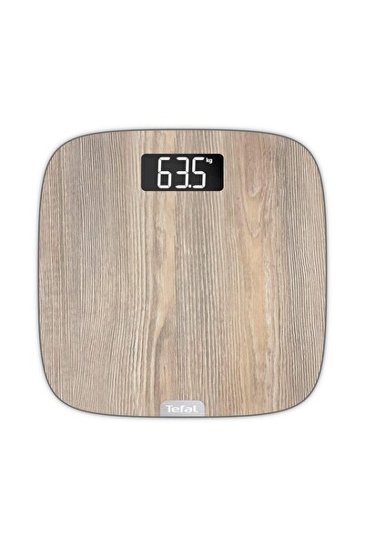 TEFAL PP1600 Origin Digital Bathroom Scale, XXL LCD, Wood-finish, 160 kg