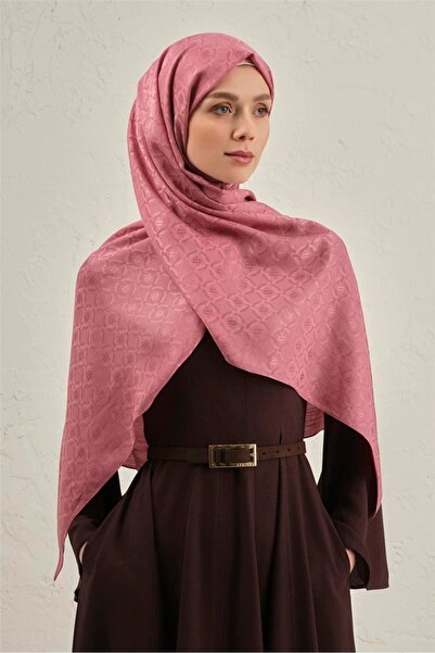 Armine Βαμβάκι Φλος Μονόγραμμα Σάλι με Αλυσίδα 1 (33% Βαμβάκι 67% Φλος) 37