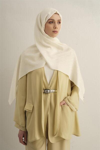 Armine Pamora AA Șal Monogram 3 (61% Fleece, 39% Bumbac) 58