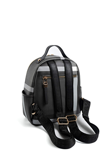 Silver Polo Silver & Polo Black Sp1130 Women's Backpack