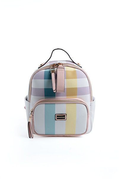 Silver Polo Silver & Polo Lila - Pink Sp1130 Women's Backpack