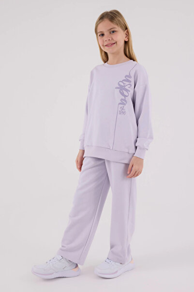 U.S. Polo Assn. 4-15 Years Licensed Us Polo Assn Girls' Set-Lilac