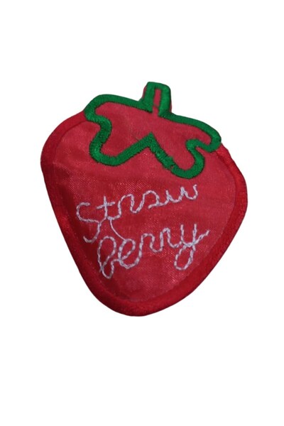 INURA GLOBAL نمط الفراولة الكبيرة المزخرف بالكي