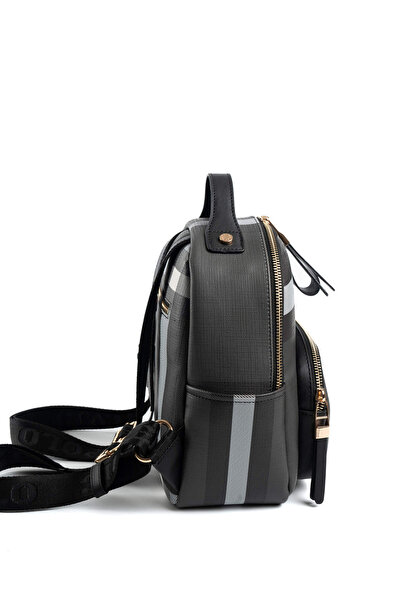 Silver Polo Silver & Polo Black Sp1130 Women's Backpack