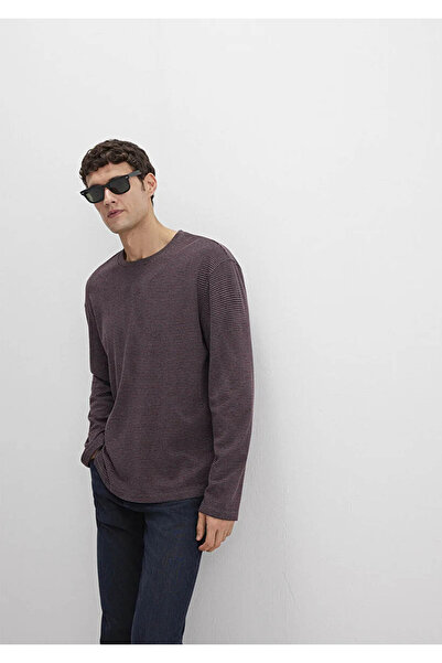 Mavi Loose Fit Claret Red Men's Long Sleeve T-Shirt M0613040-70434