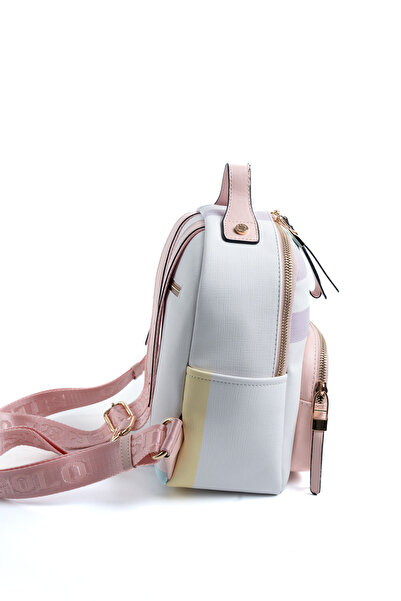 Silver Polo Silver & Polo Lila - Pink Sp1130 Women's Backpack