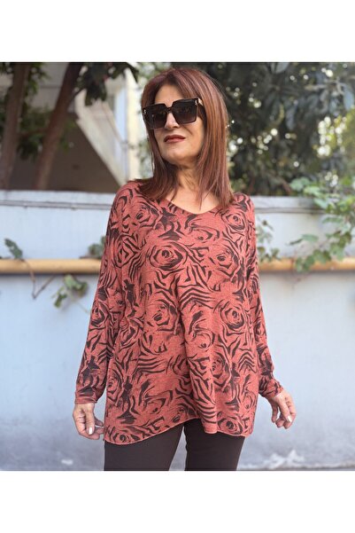 DenizEge Italian Leopard Patterned Knitwear Tile