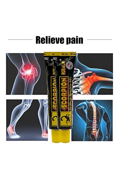 DV Scorpion Robalm Scorpion Venom Pain Relief Cream for Tendon Inflammation & Back Pain, 30 ml
