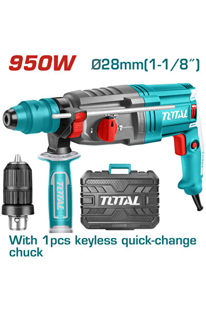 TOTAL TH309288-2 KIRICI DELİCİ MATKAP MANDRENLİ TH309288-2