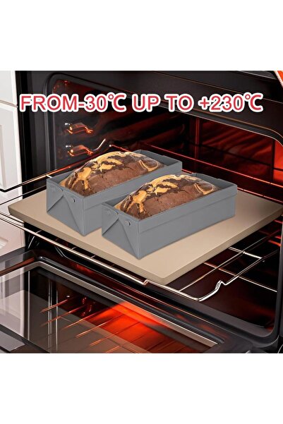 LUXER Tray With Removable Walls, Non-Stick, High Temperature Resistance, Dimensions 24.5×11×6.5 cm