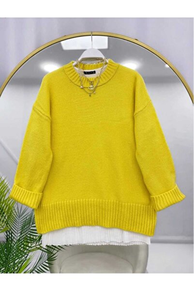 MODA VEDAT Standard Size Oversize Sweater -0250