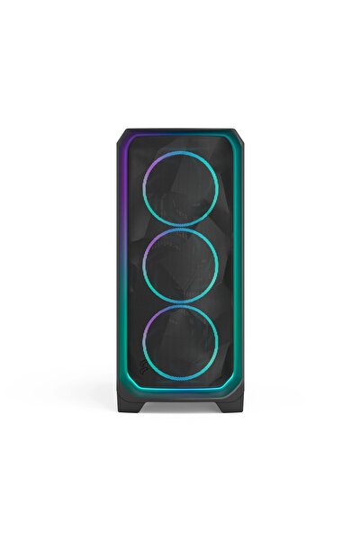 Other Fractal Design Meshify 3 | Ambience Pro RGB Black TG Light Tint | ATX | Power supply included No