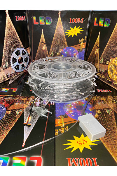 instalatie Christmas, 100M roll type, 800 round LEDs, V5 model LEDs, 8 Light Shows