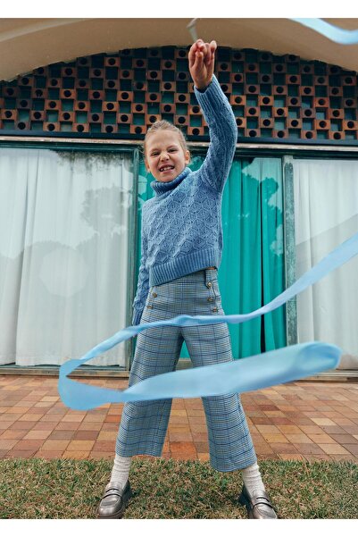 Abel & Lula Mayoral Abel&Lula Girls' Plaid Trousers