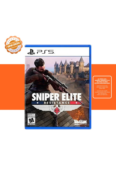 Rebellion Sniper Elite: Resistance – PS5 Oyun [SIFIR]