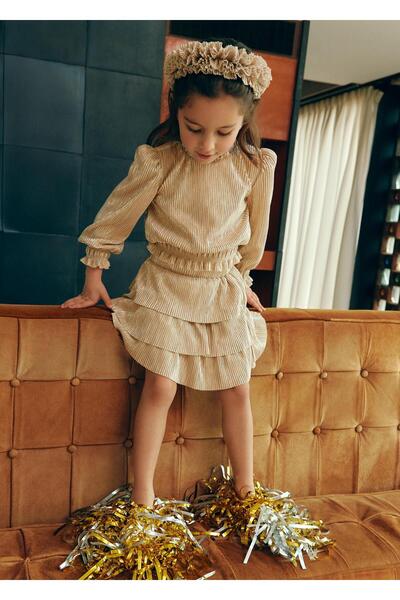 Abel & Lula Mayoral Abel&Lula Girl's Pleated Skirt Set