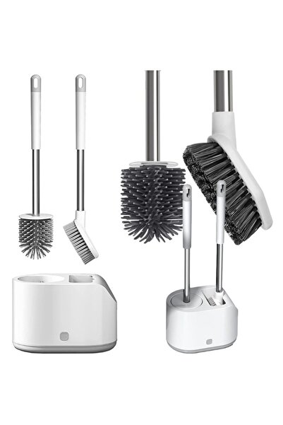 POLO SHOP Set doua perii pentru toaleta, WC, cu suport