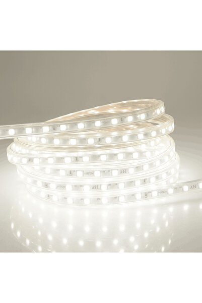 Banda LED SMD 10M with Power Supply, 48 LEDs per meter, 220V