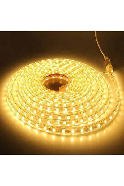 Banda LED SMD 20M cu Alimentator , 48 de LED-uri pe metru , 220V