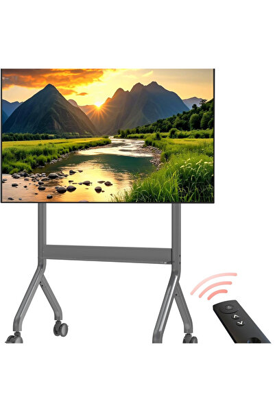 Ergoflex NB Ergonomic NB P150 Motorlu & Kumandalı 75-90inch Profosyonel TV Standı