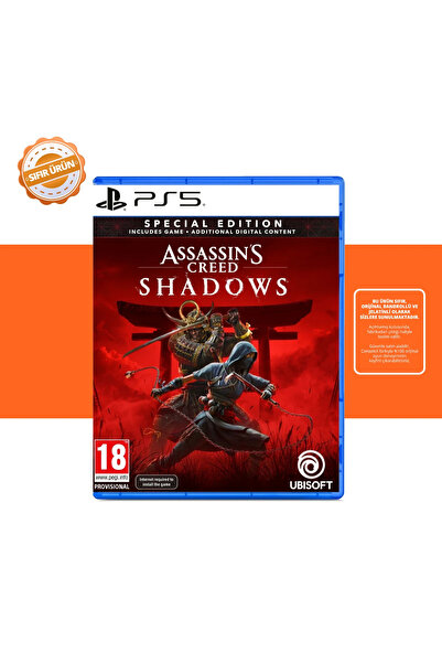 Ubisoft Assassins Creed Shadows Special Edition - PS5 Oyun [SIFIR]