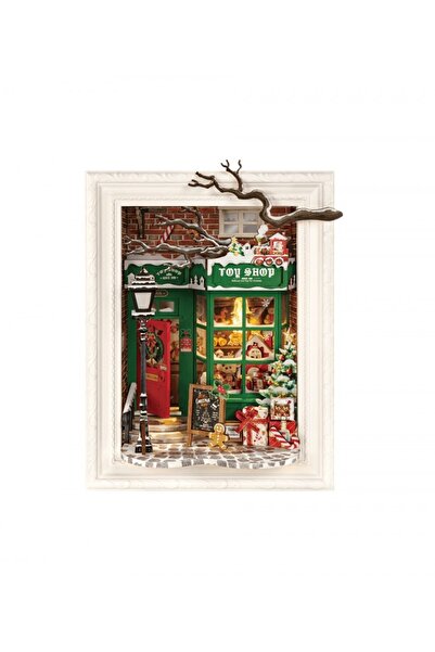 Rolife Puzzle 3D, Magazinul de jucării al lui Moș Crăciun, Rolife, 122 de piese