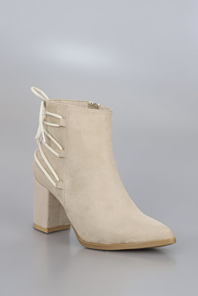 kajal ayakkabı Als 185 Lace Detailed Zippered Boots