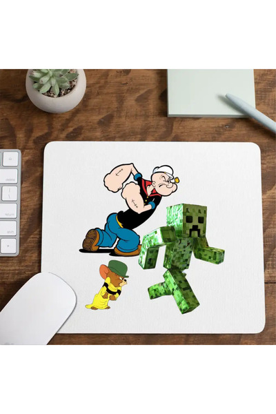 OEM Mousepad Popeye Marinarul Tom Jerry Creeper Minecraft